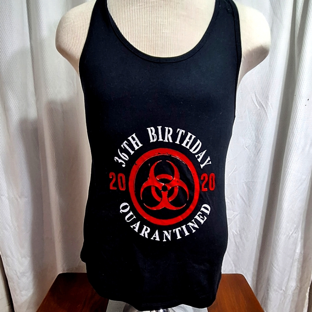Tank Top "36th Birthday Quarantined" 2020